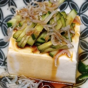 切るだけ☆簡単豆腐サラダ